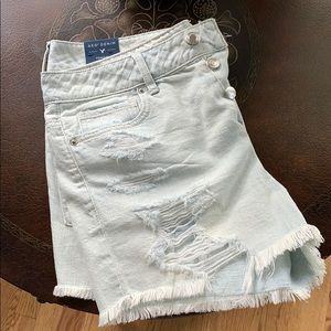 American Eagle distressed shorts. Size 10